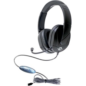 Hamilton Buhl MACH-2C Headset - Stereo - USB Type C - Wired - 32 Ohm - 50 Hz to 20 kHz - Over-the-head - Binaural - Ear-cup - 5 ft Cable - Omni-directional Microphone - Noise Canceling