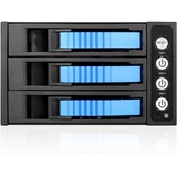 iStarUSA BPU-230HD Drive Enclosure for 5.25" - Serial ATA/600 Host Interface Internal - Black, Blue