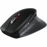 CHERRY MOUSE COMFORT Wireless & Ergonomic - Black, right-handed users, AES-128 encryption, whisper quiet