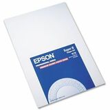 Epson Photographic Papers - 92 Brightness - 97% Opacity - Super B - 13" x 19" - 252 g/m&#178; Grammage - High Gloss - White - 20 Sheet