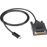 Black Box USB-C Adapter Cable - USB-C to DVI Adapter, 1080p @ 60Hz, DP 1.2 Alt Mode