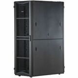 Panduit FlexFusion Rack Cabinet - For Server - 42U Rack Height - Black