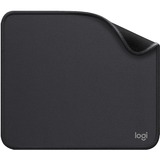 Logitech Studio Series Mouse Pad - 7.87" Height x 9.06" Width - Graphite - Natural Rubber, Nylon - Anti-slip, Anti-fray, Spill Resistant