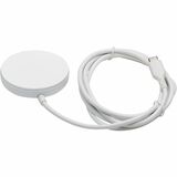 Eaton Tripp Lite Series 15W MagSafe Wireless Charging Pad for iPhone 16/15/14/13/12 - Apple MFI Certified, Adjustable Stand, 5 ft. Cable, White