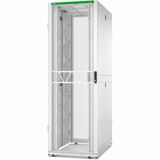 APC NetShelter SX Server Rack Gen 2, 48U, 2258H x 750W x 1200D mm, with Sides, White [TAA]