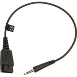 Jabra Quick Disconnect (QD) to straight 3.5 mm Jack Cord