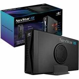 Vantec NexStar HX NST-387S3-BK Drive Enclosure SATA/600 - USB 3.0 Type B Host Interface - UASP Support