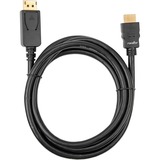 Rocstor Premium DisplayPort to HDMI Converter Cable - 6 ft - 4K - 1 Pack