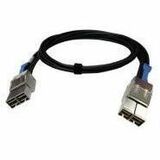 QNAP Mini-SAS HD Data Transfer Cable - 3.28 ft Mini-SAS HD Data Transfer Cable for PCI Card - First End: 8 x 36-pin Mini SAS HD (SFF-8644) - male - Second End: 8 x 36-pin Mini SAS HD (SFF-8644) - male - Black - 1