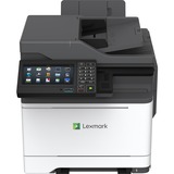 Lexmark CX625ade Laser Multifunction Printer - Color - TAA Compliant - Copier/Fax/Printer/Scanner - 40 ppm Mono/40 ppm Color Print - 1200 x 1200 dpi Print - Automatic Duplex Print - Up to 100000 Pages Monthly - 251 sheets Input - Color Scanner - 600 dpi Optical Scan - Color Fax - Gigabit Ethernet - USB - For Plain Paper Print