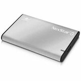 Vantec NexStar 6G NST-268S3-SV Drive Enclosure SATA/600 - USB 3.2 (Gen 1) Type Micro-B Host Interface - UASP Support External - Silver