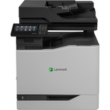 Lexmark CX820de Laser Multifunction Printer - Color - TAA Compliant - Copier/Fax/Printer/Scanner - 52 ppm Mono/52 ppm Color Print - 1200 x 1200 dpi Print - Automatic Duplex Print - Up to 200000 Pages Monthly - 650 sheets Input - Color Scanner - 1200 dpi Optical Scan - Monochrome Fax - Gigabit Ethernet - USB - For Plain Paper Print