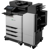 Lexmark CX860dte Laser Multifunction Printer - Color - TAA Compliant - Copier/Fax/Printer/Scanner - 60 ppm Mono/60 ppm Color Print - 1200 x 1200 dpi Print - Automatic Duplex Print - Up to 350000 Pages Monthly - Color Flatbed Scanner - 600 dpi Optical Scan - Gigabit Ethernet - USB - For Plain Paper Print
