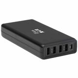 Eaton Tripp Lite Series USB-IF Certified Multi-Device USB Charger, 110W Total, 1x USB-C PD 3.0 PD port (86W) and 4x USB-A Auto-sensing ports