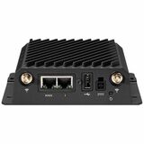 CradlePoint Wi-Fi 6 IEEE 802.11k/r/v/ax 2 SIM Ethernet, Cellular Modem/Wireless Router - 5G - LTE 2100, LTE 1900, LTE 1800, LTE 1700, LTE 850, LTE 2600, LTE 900, LTE 700, LTE 800, LTE 2300, LTE 1500, ... - 5G NR, LTE, WCDMA, UMTS, HSPA+, LTE Advanced Pro - Dual Band - 2.40 GHz ISM Band - 5 GHz UNII Band - 153.60 MB/s Wireless Speed - 1 x Network Port - 1 x Broadband Port - USB - Gigabit Ethernet - VPN Supported - DIN Rail Mountable