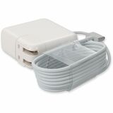 AddOn Apple Computer® FT9V Compatible 45W 14.85V at 3.05A Black MagSafe 2 Laptop Power Adapter and Cable