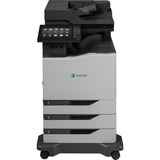 Lexmark CX825dte Laser Multifunction Printer - Color - Copier/Fax/Printer/Scanner - 55 ppm Mono/55 ppm Color Print - 2400 x 600 dpi Print - Automatic Duplex Print - Up to 250000 Pages Monthly - 1750 sheets Input - Color Scanner - 1200 dpi Optical Scan - Color Fax - Gigabit Ethernet - USB - For Plain Paper Print