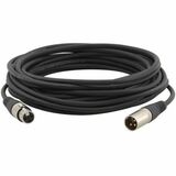 Kramer XLR Quad Cable - 50 ft XLR Audio Cable for Audio Device, Microphone - First End: 1 x XLR Audio - Male - Second End: 1 x XLR Audio - Female - Shielding