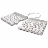 R-Go ergonomic keyboard, Split Break - QWERTY(US), wireless, white