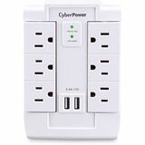 CyberPower CSP600WSURC2 Professional 6 - Outlet Surge with 1200 J