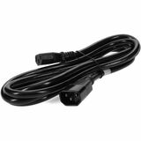 AddOn 8ft C13 Female to C14 Male 14AWG 100-250V at 15A Black Power Cable
