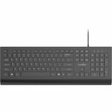 Rocstor Premium K10 USB Wired Keyboard - 104 Key Function