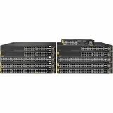 HPE CX 6200F 48G Class 4 PoE 4SFP 370W Switch - 48 Ports - Manageable - Gigabit Ethernet - 10/100/1000Base-T, 1000Base-X - 3 Layer Supported - Modular - 4 SFP Slots - 60 W Power Consumption - 370 W PoE Budget - Optical Fiber, Twisted Pair - PoE Ports - 1U - Rack-mountable, Surface Mount, Cabinet Mount - Lifetime Limited Warranty - TAA Compliant