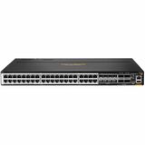 HPE CX 8100 48XF4C Ethernet Switch - Manageable - 10 Gigabit Ethernet, 100 Gigabit Ethernet - 10GBase-X, 100GBase-X - 3 Layer Supported - Modular - 450 W Power Consumption - Optical Fiber - Surface Mount, Cabinet Mount, Rack-mountable - Lifetime Limited Warranty - TAA Compliant