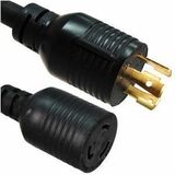 N1C L5-30P to L5-30R Extension Cord - 6 foot
