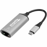 Plugable 5Gbps USB-C Ethernet Adapter - 5000Mbps Wired Network for Windows, macOS, and ChromeOS Laptops and Desktops