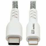 Eaton Tripp Lite Series Heavy-Duty USB-C to Lightning Sync/Charge Cable, MFi Certified - M/M, USB 2.0, 10 ft. (3.05 m)