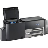 Fargo DTC5500LMX Double Sided Desktop Dye Sublimation/Thermal Transfer Printer - Color - Card Print - USB - 2.13" Print Width - 6 Second Mono - 24 Second Color - 300 dpi - 3.38" Width x 2.13" Length