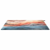 XTRFY GP5 Amnis Blue Cloth Gaming Mousepad - 15.75" Height x 36.22" Width x 0.12" Depth - Blue - Rubber - Fray Resistant, Peel Resistant - Extra Large - Mouse/Keyboard