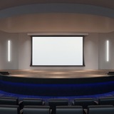 Draper Acumen 161" Electric Projection Screen - Matt White XT1000VB - Wall Mount, Ceiling Mount