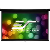 Elite Screens Manual B - 135-INCH 4:3, Manual Pull Down Projector Screen 4K / 8K Ultra HDR 3D Ready with Slow Retract Mechanism, 2-YEAR WARRANTY, M135V"