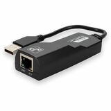 AddOn 5-Pack of USB A 2.0 Male to RJ-45 Female Gray & Black Adapters