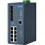 Advantech 8GE + 2G SFP + 2 VDSL2 port Managed Industrial Switch