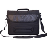 Mobile Edge 17.3" Eco-Friendly Canvas Messenger Bag - 17.3" Screen Support - 13" x 17.5" x 4.25" - Cotton Canvas - Black