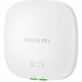 HPE Instant On AP32 Tri Band IEEE 802.11ax 3.60 Gbit/s Wireless Access Point - Indoor - 2.40 GHz, 5 GHz, 6 GHz - MIMO Technology - 1 x Network (RJ-45) - 2.5 Gigabit Ethernet - 11 W - Ceiling Mountable, Wall Mountable, Rail-mountable, Flush Mount