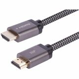 Monoprice HDMI Audio/Video Cable - 15 ft HDMI A/V Cable for Gaming Console, DVD, Audio/Video Device - First End: 1 � Hdmi 2.1 Digital Audio/Video - Male - Second End: 1 � Hdmi 2.1 Digital Audio/Video - Male - 48 Gbit/s - CL2 - Black - 1 Pack
