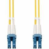 AddOn 3m LC to LC Yellow OM4 Duplex OFNP (Plenum-Rated) TAA Fiber Patch Cable