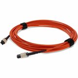 AddOn 1m MPO/UPC to MPO/UPC Orange OM1 OFNR (Riser-Rated) 12-Strand Fiber Patch Cable