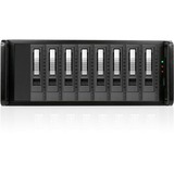RAIDage JAGE480HDSL-M1 Drive Enclosure SAS-2, SATA/600 - Mini-SAS HD Host Interface - 4U Rack-mountable - Black, Silver