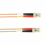 Black Box Fiber Optic Duplex Patch Network Cable - 6.50 ft Fiber Optic Network Cable for Network Device - First End: 2 x LC Network - Male - Second End: 2 x LC Network - Male - 1 Gbit/s - Patch Cable - OFNR - 62.5/125 &micro;m - Orange - TAA Compliant