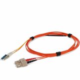 AddOn 1m SC (Male) Orange OM2 to LC (Male) Yellow OS2 Duplex OFNR Mode Conditioning Cable