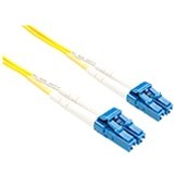 Unirise Fiber Optic Duplex Patch Network Cable - 32.81 ft Fiber Optic Network Cable for Network Device - First End: 2 x LC Network - Male - Second End: 2 x LC Network - Male - Patch Cable - Yellow