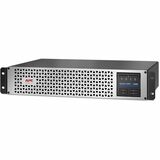 APC Smart-UPS, Line Interactive, 1000VA, Lithium-ion, Rack/Tower, 2U, 230V, 6x IEC C13 outlets, SmartConnect Port+SmartSlot, Short Depth, AVR, LCD