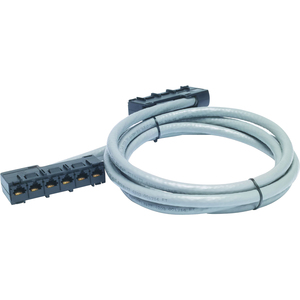 APC Cat5e CMR Data Distribution Cable - RJ-45 Female - RJ-45 Female - 59ft - Gray
