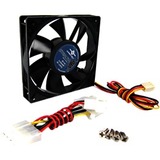 Vantec Stealth Case Fan - 2.36" Maximum Fan Diameter - 1 x Fan(s) - 12 CFM Maximum Airflow - 2600 rpm - Dual Ball Bearing - 3-pin, 4-pin