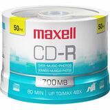 Maxell CD Recordable Media - CD-R - 48x - 700 MB - 50 / Pack